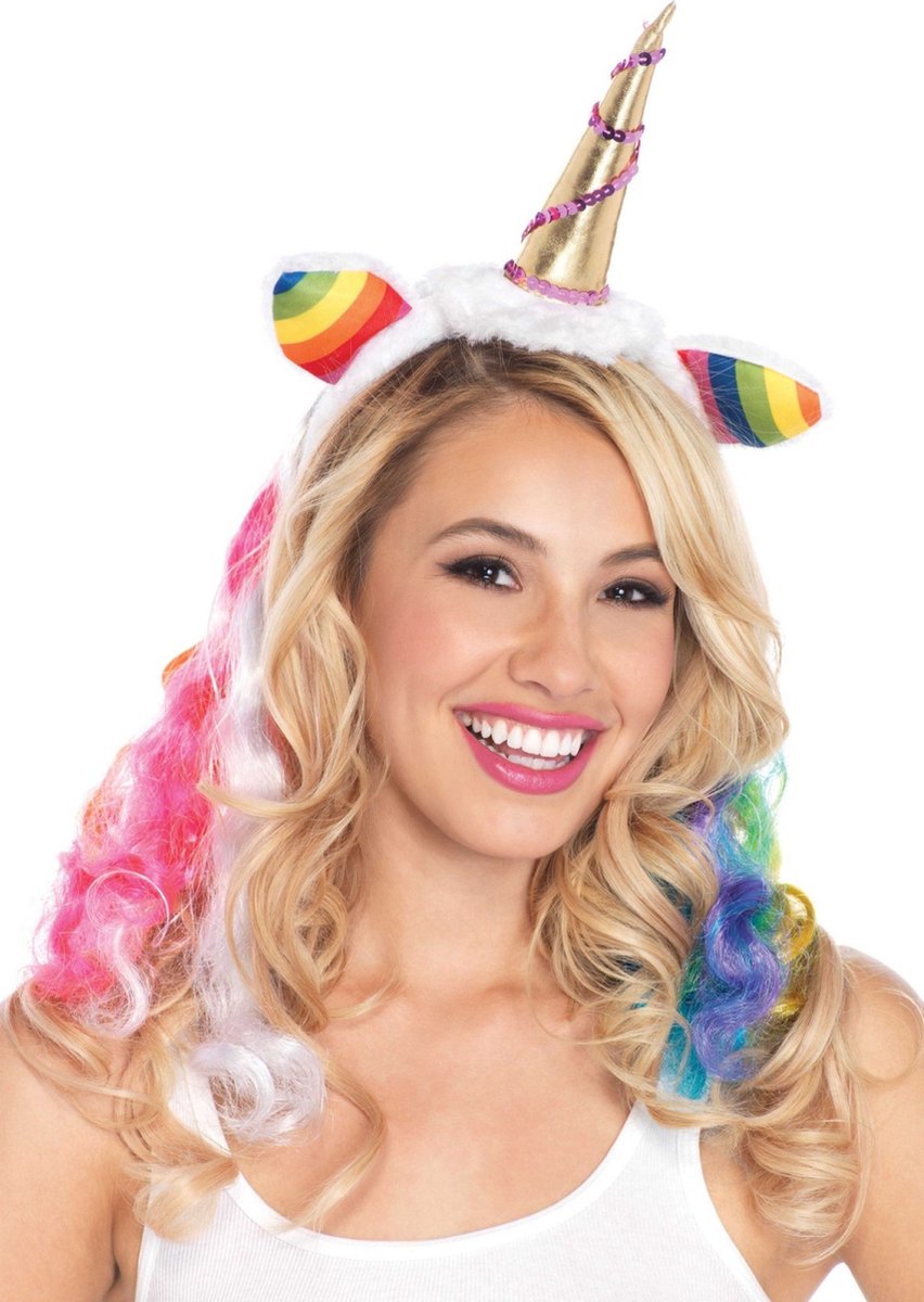 Rainbow Unicorn Headband