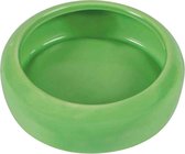 Trixie Voer- En Drinkbak 200 Ml 10 Cm Keramiek Groen
