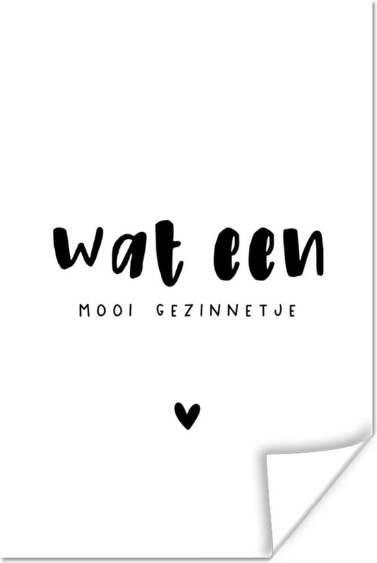 Affiche Cadeau de Grossesse - Famille - Bébé - 20x30 cm