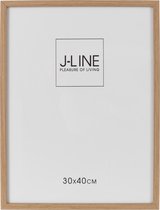 J-Line Fotokader Basic Hout Naturel Extra Large Set van 2 stuks