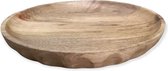 Assiette plate en bois Floz Design - lot de 2 assiettes en bois - qualité - 28 cm