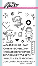 Bots of Love Stamps (HFD0128)