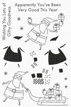 Gifts from Santa Clear Stamps (CS-595)