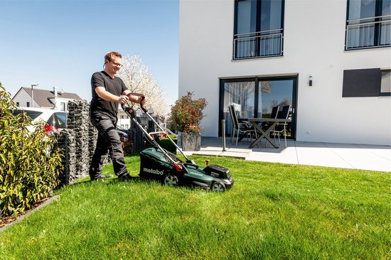 Metabo RM 36-18 LTX BL 36 Grasmaaier Accu Incl. 2 accus, Incl. oplader 18 V Snijbreedte max. 36 cm van Metabo — afbeelding 5