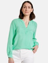 GERRY WEBER Dames Blouse met lange mouwen, van cupro