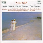 Jonathan Carney, Kevin Banks, Gareth Davies, Bournemouth Symphony Orchestra, Kees Bakels - Nielsen: Concertos (Complete) (CD)