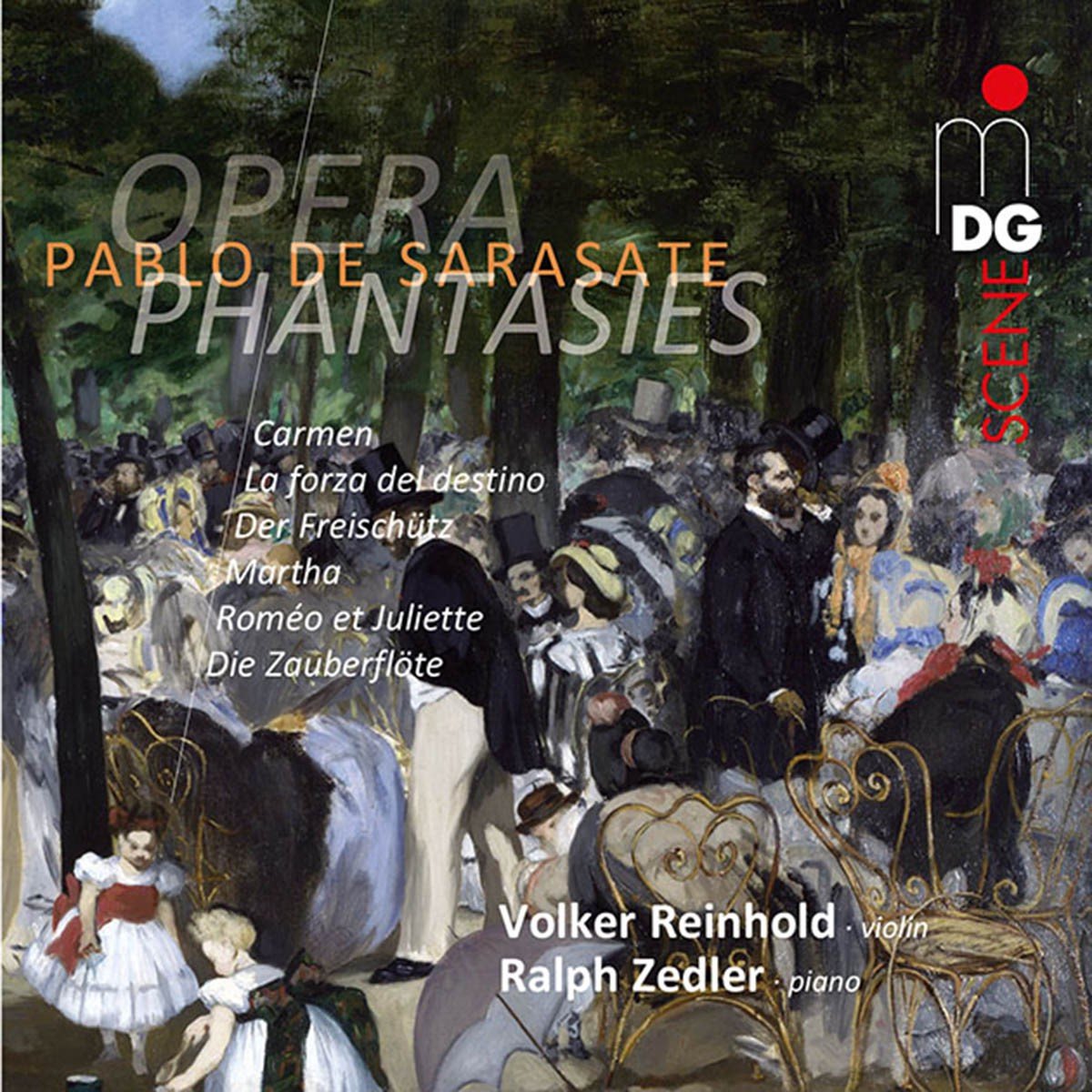 Ralh Zedler & Volker Reinhold - Sarasate: Opera Phantasies (SACD)
