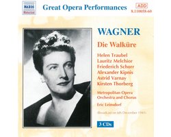 Helen Traubel, Lauritz Melchior, Metropolitan Opera Orchestra And Chorus - Wagner: Die Walküre (3 CD)