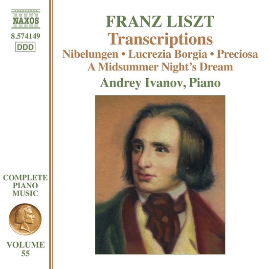 Andrey Ivanov - Liszt: Complete Piano Music, Vol. 55 - Transcriptions (CD)