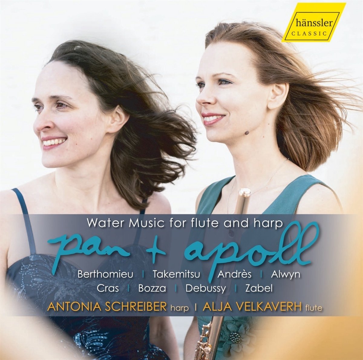 Alja Velkaverh - Pan + Apoll: Water Music For Flute And Harp (CD)