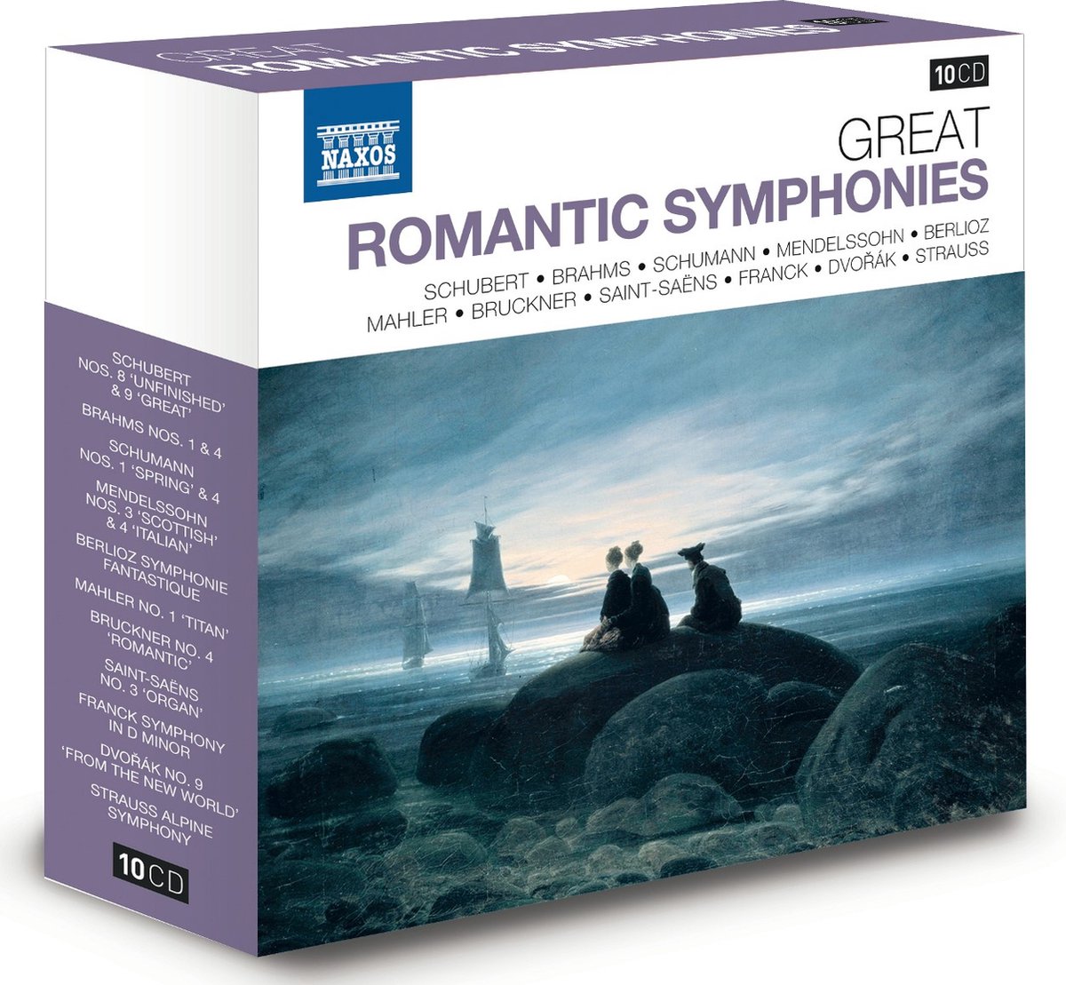Various Artists - Great Romantic Symphonies (10 CD)