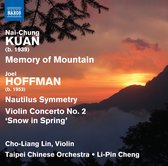 Cho-Liang Lin - Taipei Chinese Orchestra - Li-Pin - Nai-Chung Kuan : Memory Of Mountain - Joel Hoffman (CD)