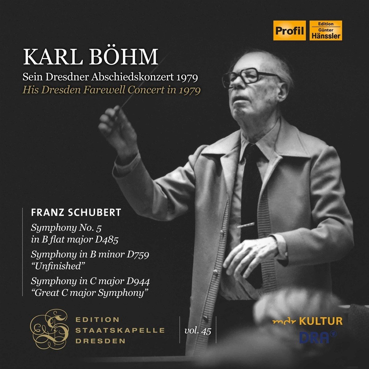 Karl Böhm - Edition Staatskapelle Dresdem Vol. 45 Karl Böhm (2 CD)