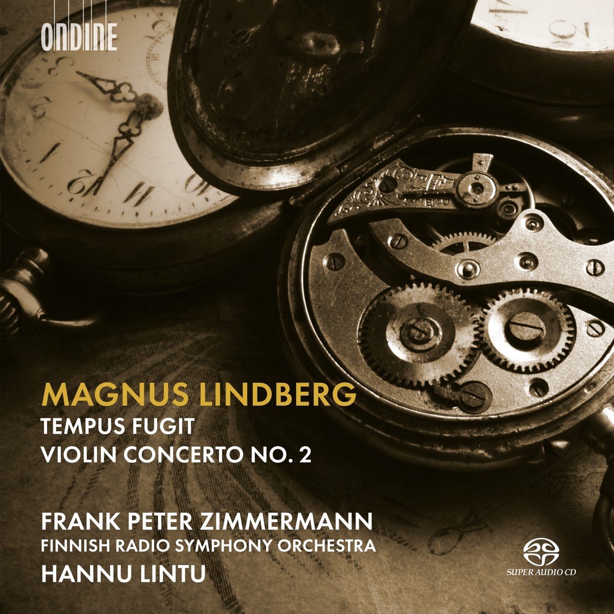Frank Peter Zimmermann, Finnish Radio Symphony Orchestra, Hannu Lintu - Lindberg: Tempus Fugit | Violin Concerto No. 2, (CD)