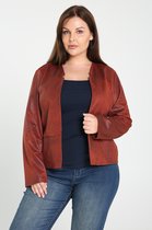 Paprika Dames Blazer in imitatieleder - Jas - Maat 52