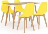 Decoways - 5-delige Eethoek geel