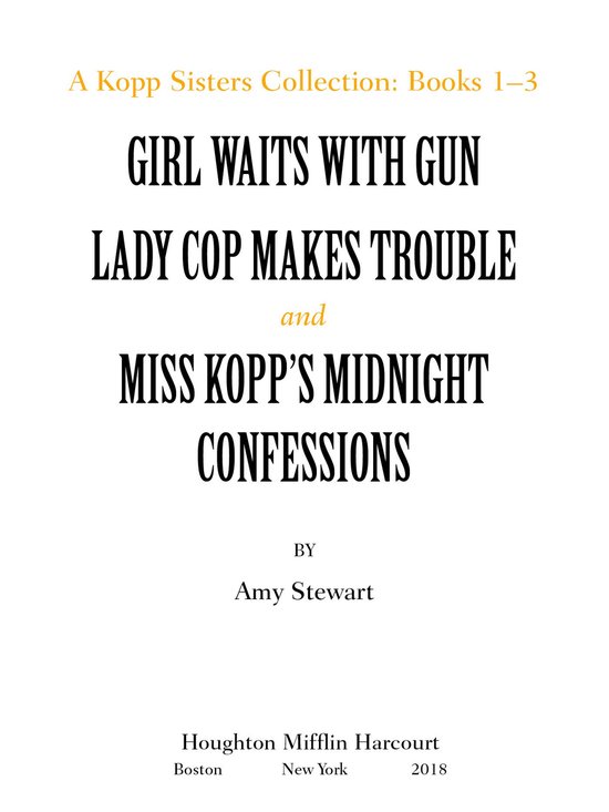 A Kopp Sisters Novel - A Kopp Sisters Collection - cover