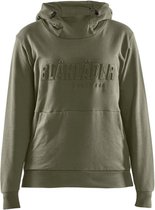 Blaklader Dames hoodie 3D 3560-1158 - Herfstgroen - L