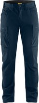 Blaklader Softshell service werkbroek 1477-2513 - Donker marineblauw - C156