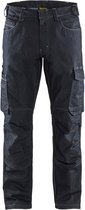 Blaklader Service werkbroek denim stretch 1439-1141 - Marineblauw - D84