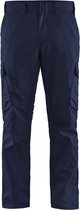 Blaklader Industrie werkbroek stretch 1444-1832 - Marineblauw/Korenblauw - D124