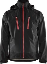 Blaklader Softshell jack 4749-2513 - Zwart/Rood - L