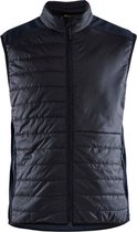 Blaklader Gevoerde bodywarmer 3863-2030 - Zwart/Donker marineblauw - M