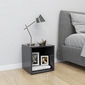 Decoways - Tv-meubel 37x35x37 cm spaanplaat grijs