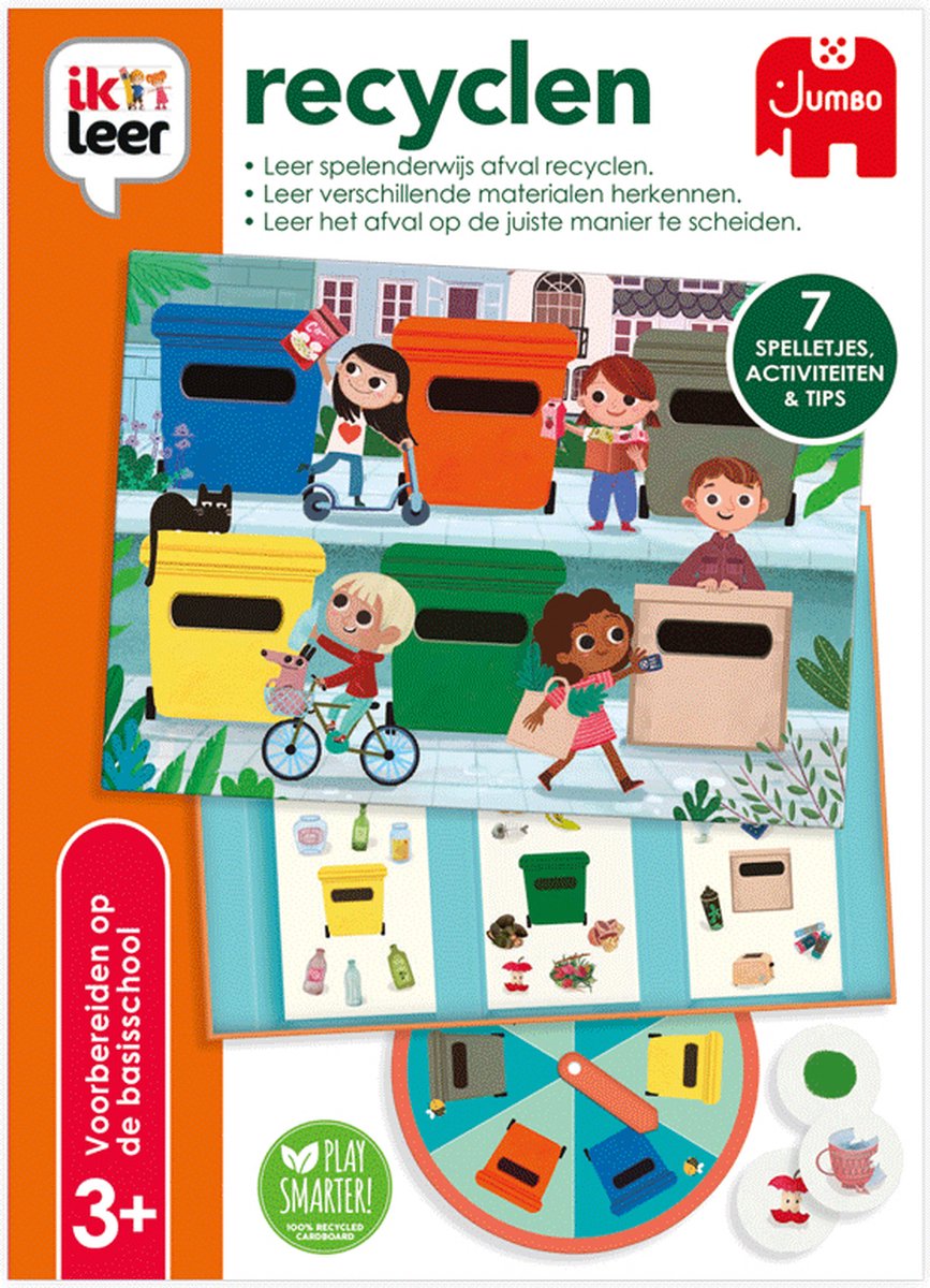 Jumbo - Ik Leer Recyclen - Educatief spel - Vanaf 3 jaar — afbeelding 8