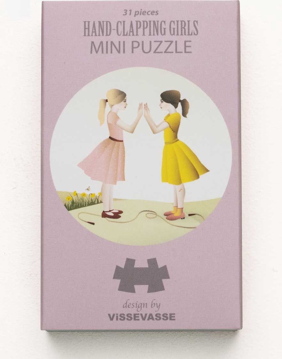 ViSSEVASSE Handclapping Girls - Mini Puzzle
