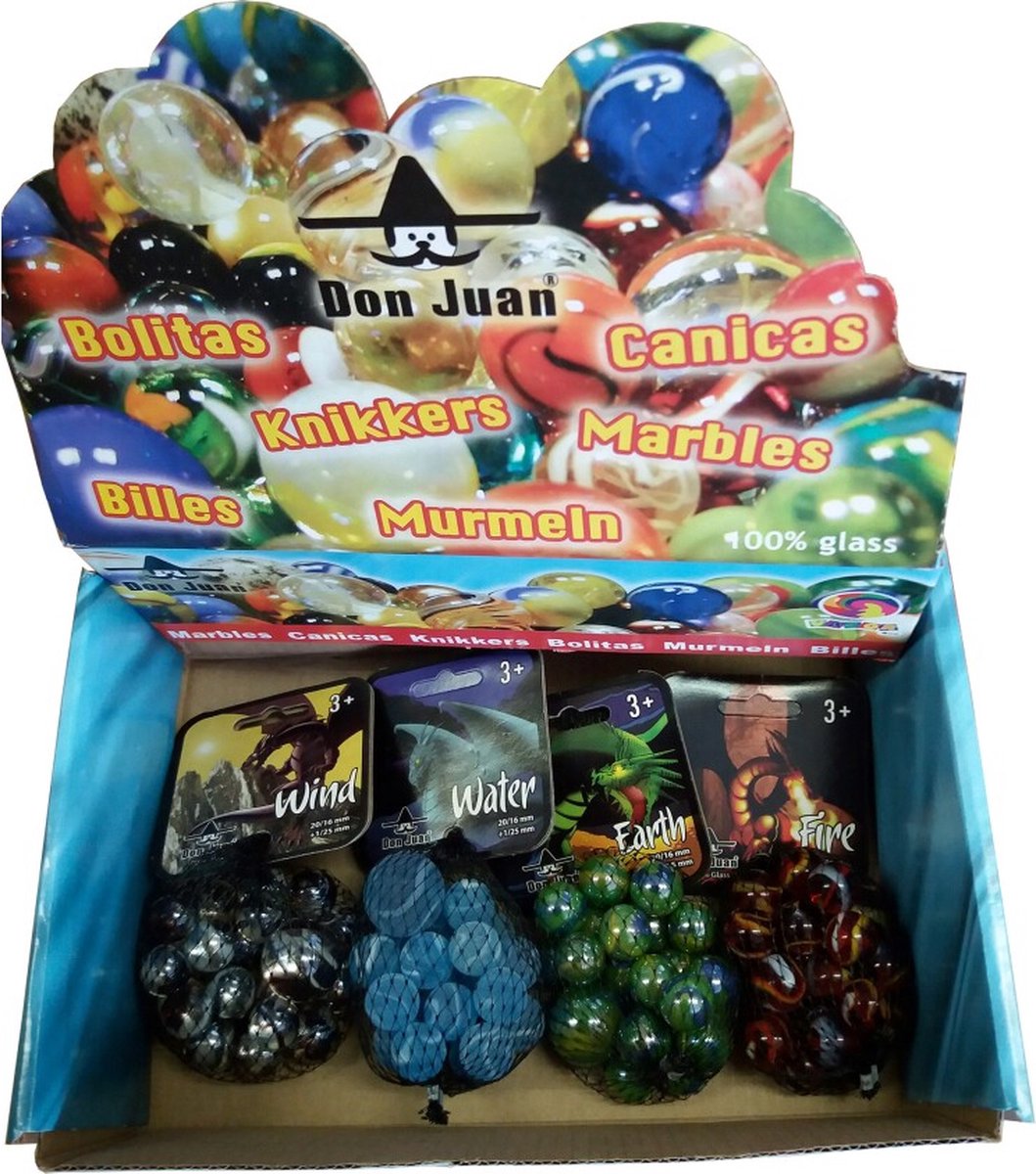 Planet Happy Knikkers Vuur (U krijgt een netje)