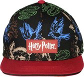 Harry Potter Hogwarts Animals Snapback Cap Pet - Officiële Merchandise