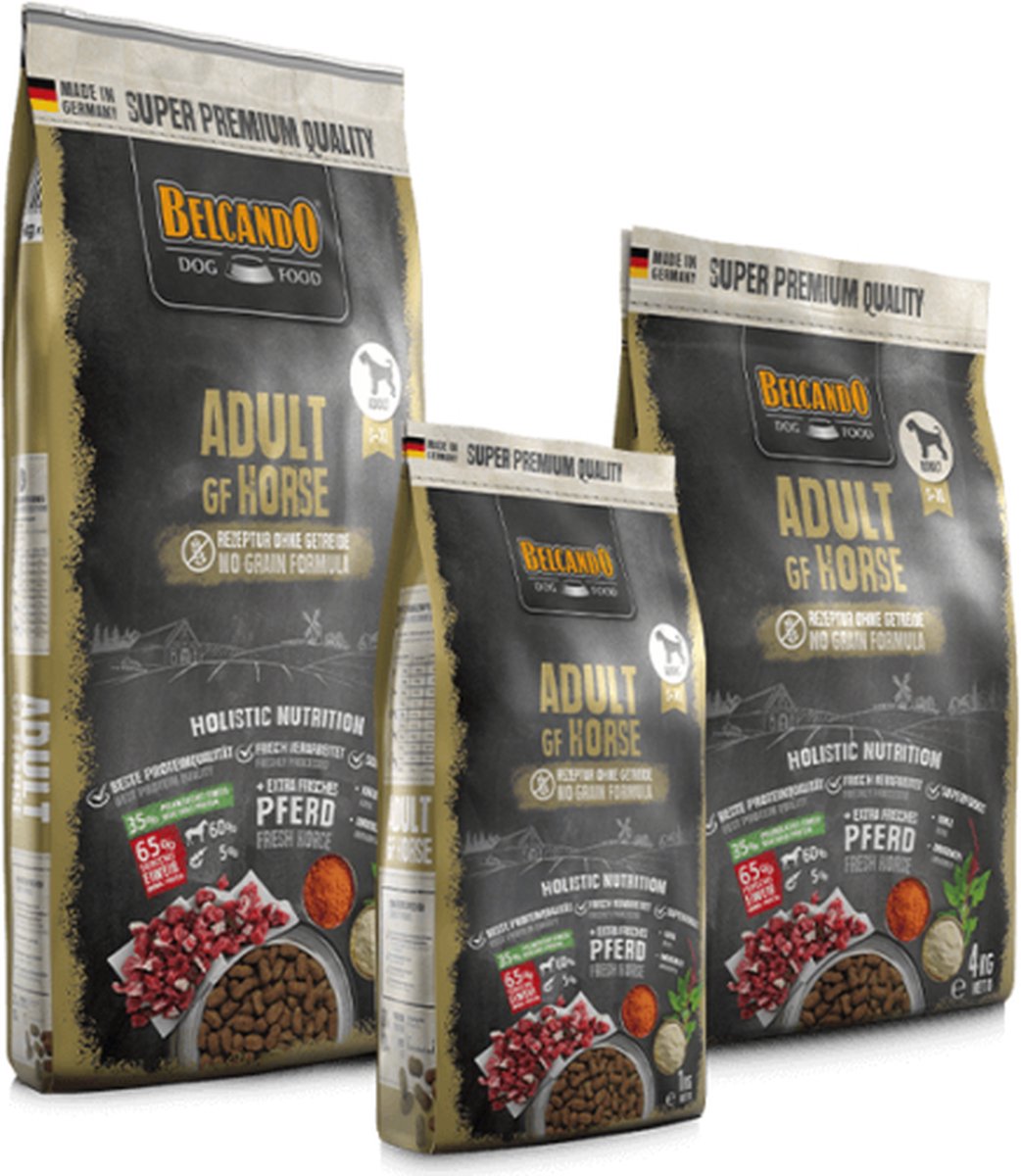 Belcando Volwassen graanvrij paard | 1 kg