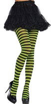 Boland - Panty Striped Neon - Volwassenen - Vrouwen - Heks