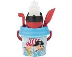 Emmerset - Piraat & boot - 5dlg. - Hoogte emmer - 15cm