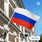 Vlag Rusland 100x150cm | Spunpoly