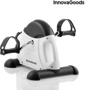 InnovaGoods Pro Sporter - Bureaufiets - Pedaaltrainer - Compact - Voor Cardio Oefeningen - Wit/Zwart