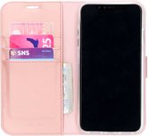 Accezz Wallet Softcase Booktype iPhone Xs Max hoesje - Rosé goud