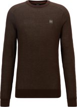 Hugo Boss - Trui Amador Khaki - XL - Slim-fit