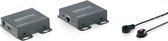 Marmitek MegaView 66 - HDMI extender UTP | 60 m | IR retour | HDMI Verlenger