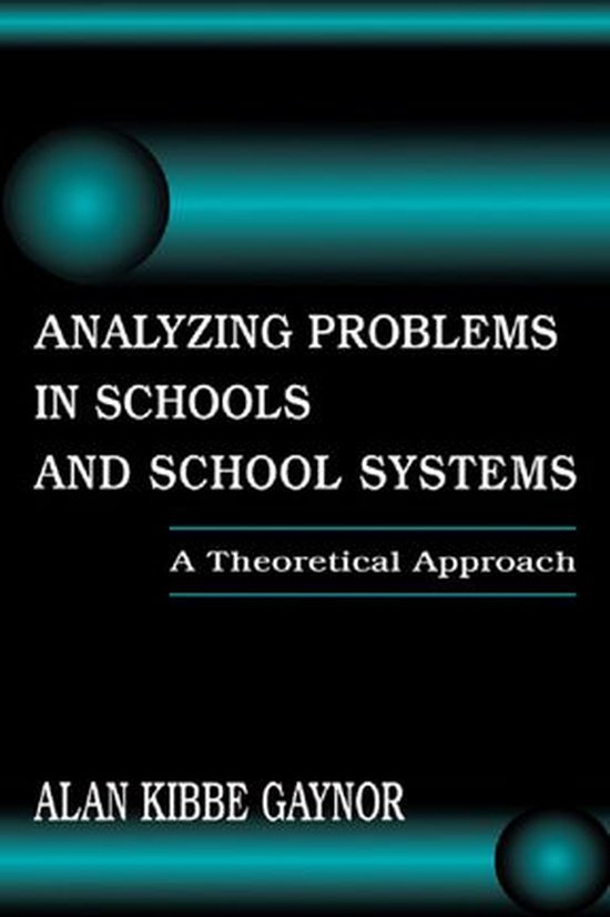 Analyzing Problems in Schools and School Systems - cover