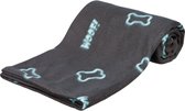 - BARNEY FLEECE DEKEN TAUPE 150X100