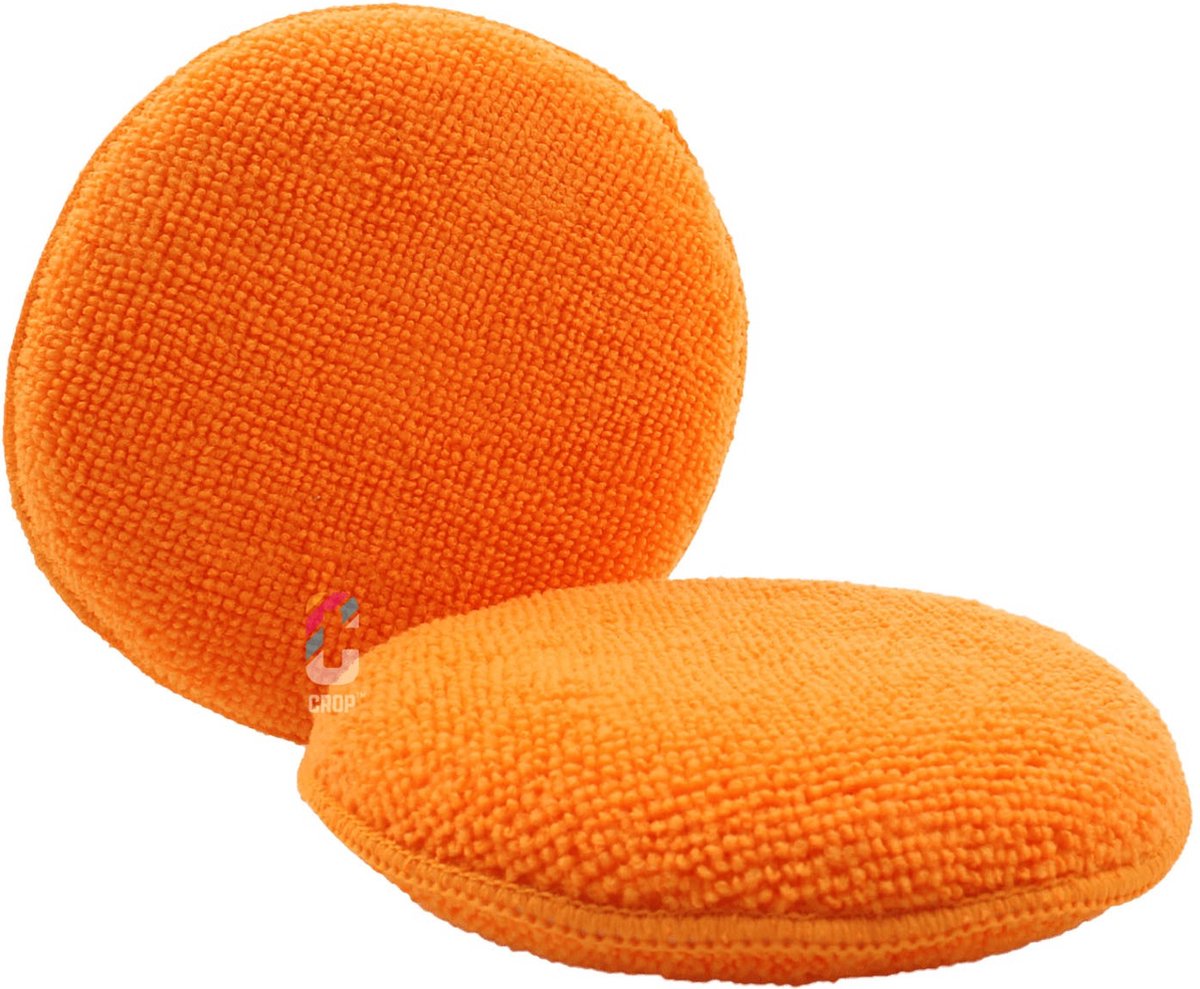 Wax Applicator Pads, Microvezel Pad Hand Auto Polijsten Spons Set met Vinger Pocket voor Auto 10 stks