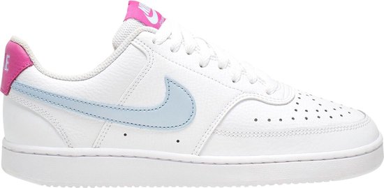 Nike - Wmns Court Vision Low - Sneakers Leer - 37,5 - Wit | bol.com