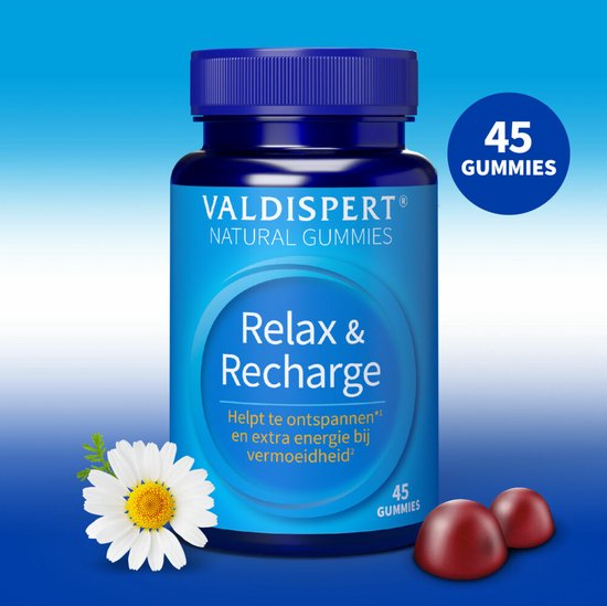 Valdispert Relax & Recharge - Supplement - 45 Gummies