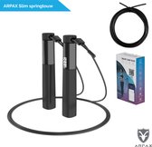 ARPAX® Slim Springtouw met Mobiele App - Springtouw voor volwassenen - Smart Jump Rope - Sport Springtouw met teller - USB-oplaadbaar - Fitness - Boksen - CrossFit