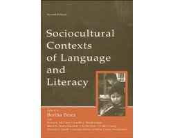 Sociocultural Contexts of Language and Literacy