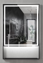 Badplaats LED Spiegel BPS-3 - 60 cm x 90 cm - Badkamer Spiegel