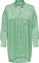 Only Blouse Onlliva Ls Long Shirt Wvn 15251032 Creme De Menthe Dames Maat - M