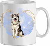 Mok Alaskan malamute 2.1| Hond| Hondenliefhebber | Cadeau| Cadeau voor hem| cadeau voor haar | Beker 31 CL